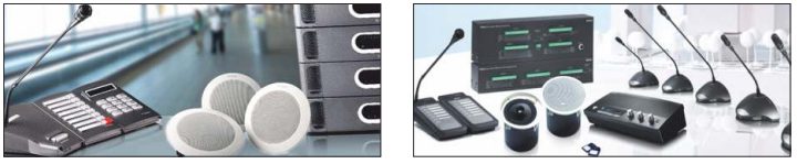 Public address and AV control equipment
