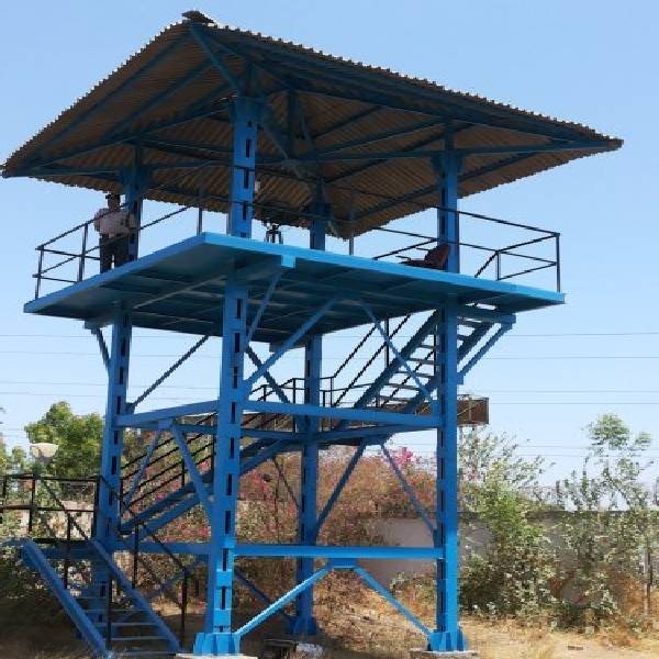 Fabricated watch tower